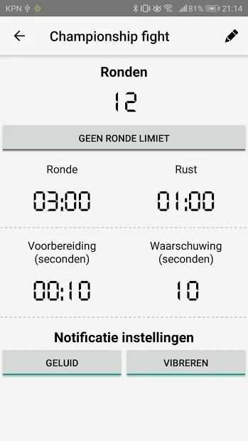 Boxing Timer screenshot 3