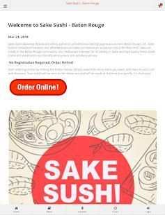 Sake Sushi Baton Rouge Online Ordering screenshot 3