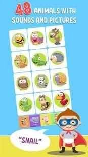 Animal Sounds - Sound touch learning game screenshot 7