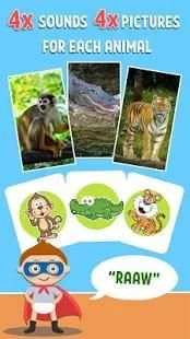 Animal Sounds - Sound touch learning game screenshot 5