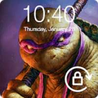 Mutant Ninja & Turtles Wallpaper PIN Lock Screen on 9Apps