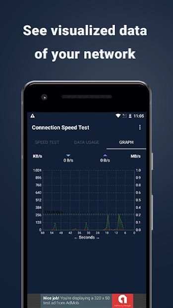 Net Speed - Test your internet speed स्क्रीनशॉट 1