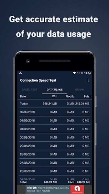 Net Speed - Test your internet speed स्क्रीनशॉट 2