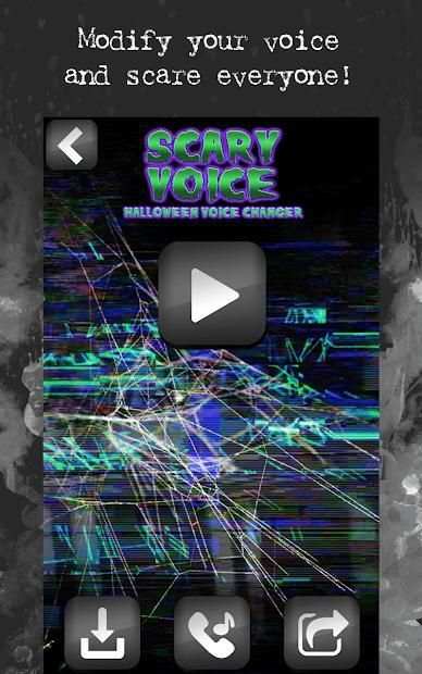Scary Voice - Halloween Voice Changer screenshot 1