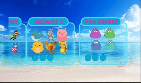 Memory Game: Animals, superheroes, Pou, Fruits screenshot 3