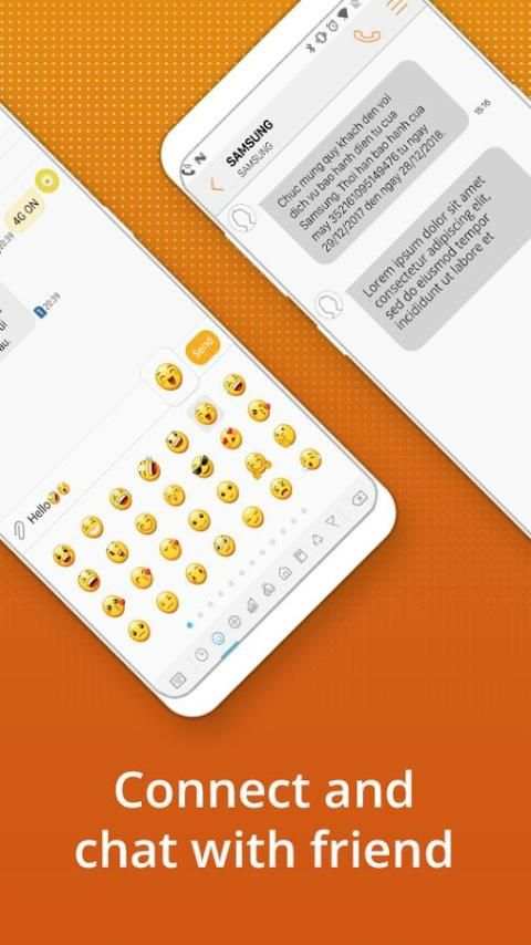 SMS Messenger style Samsung - S8 Message screenshot 3