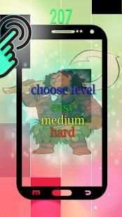 Moana Piano Tiles Games screenshot 2