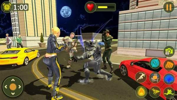 Panther Hero Returns: Crime City Rescue Mission स्क्रीनशॉट 5