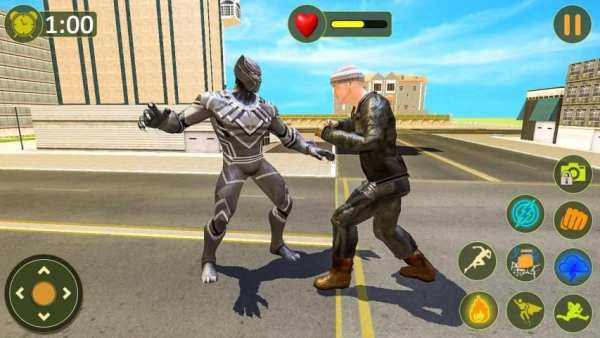 Panther Hero Returns: Crime City Rescue Mission स्क्रीनशॉट 3