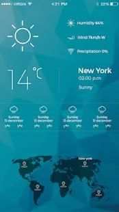 Transparent weather screenshot 4