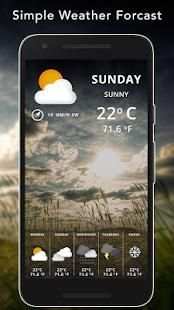 Transparent weather screenshot 1