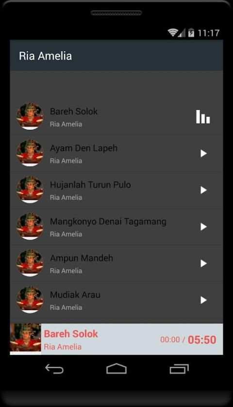 lagu Minang Ria amelia populer mp3 скриншот 1