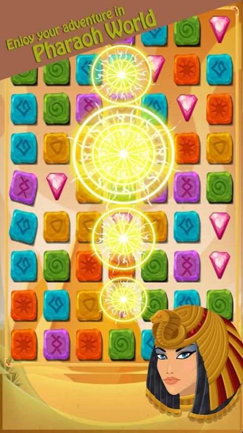 Pharaoh Legend Match 3 screenshot 3