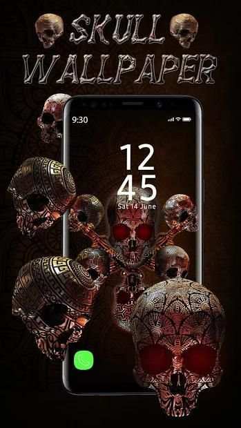 Skull APUS Live Wallpaper screenshot 2