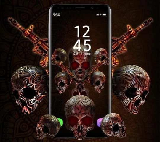 Skull APUS Live Wallpaper screenshot 5