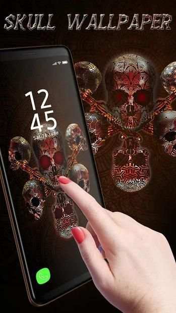 Skull APUS Live Wallpaper screenshot 4