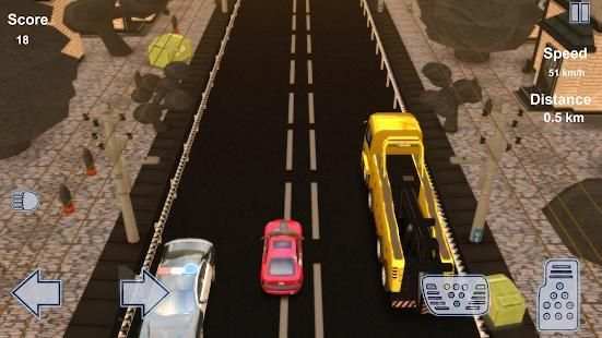 Watch Super Car Racing Traffic 3D screenshot 1