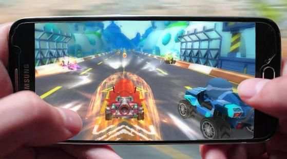 Watch Super Car Racing Traffic 3D screenshot 2