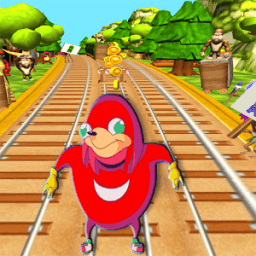 ikon Uganda Knuckles Subway: Train Surfer Rush