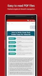 PDF Reader and PDF Editor for Android screenshot 1