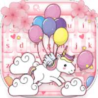 Cute Unicorn Keyboard