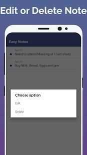 Easy Notes screenshot 1