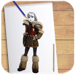 ikon How to Draw How to Train Your Dragon