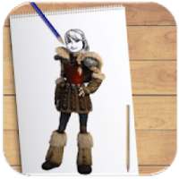 How to Draw How to Train Your Dragon on 9Apps