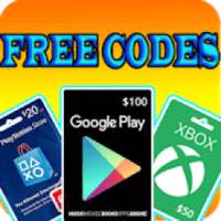 Free Gift Cards: Free Xbox Codes - Free Psn Codes on 9Apps