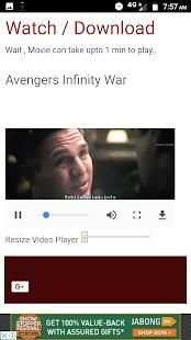 Avengers Infinity War Full Movie 2018 HD स्क्रीनशॉट 1