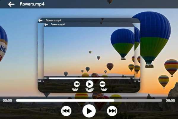 Video player-Mp4 movie player स्क्रीनशॉट 1
