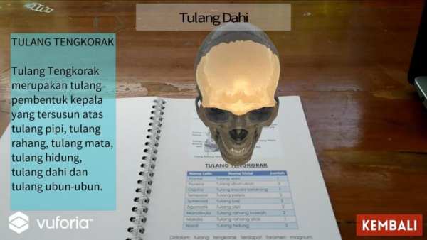 Augmented Reality Tulang Anggota Badan Manusia скриншот 4