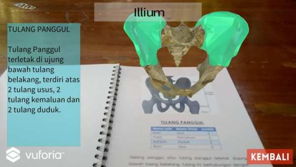 Augmented Reality Tulang Anggota Badan Manusia скриншот 3