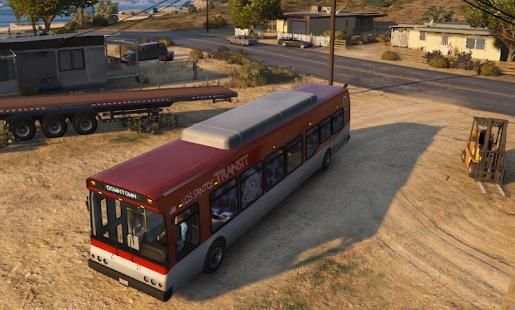 Real Snowy Bus Simulator 2019:3D screenshot 3