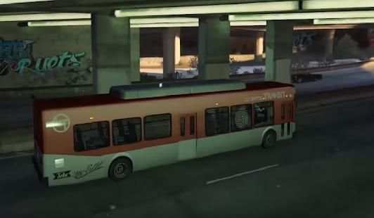 Real Snowy Bus Simulator 2019:3D screenshot 7