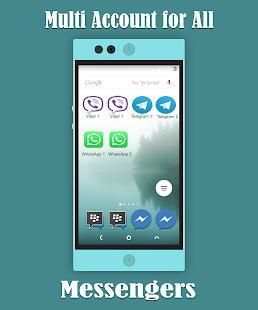 Dual App Messenger : Multi Messenger Lite screenshot 4