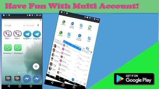 Dual App Messenger : Multi Messenger Lite screenshot 2