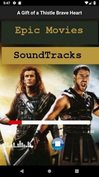 Epic Movies - SoundTracks screenshot 3
