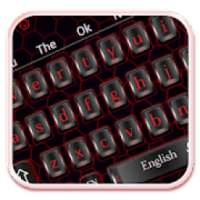 Keyboard Merah Hitam on 9Apps