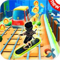 Subway Run Ninja Rush logo