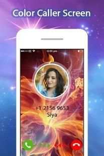 Color Call Screen - Color Phone Call  screenshot 1
