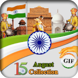 Gif 15 August Collection &amp; Gif Independence day आइकन