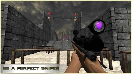 Balloon Gun Shooting by Sniper screenshot 1