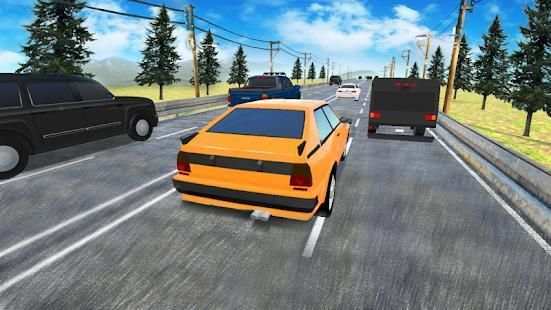 Real Highway Traffic Racing Game: Racing Limit 2 تصوير الشاشة
