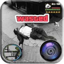 Wasted Photo Editor: Gangster Sticker