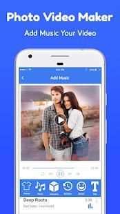 Video maker-Slideshow music video maker स्क्रीनशॉट 4