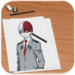 ikon How to Draw All Boku No Hero Academia