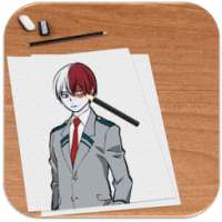 How to Draw All Boku No Hero Academia on 9Apps