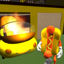 Sausage Neighbor. Hello Hot Dog 3D आइकन