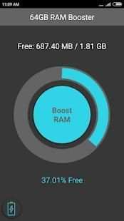 64GB RAM Booster screenshot 3